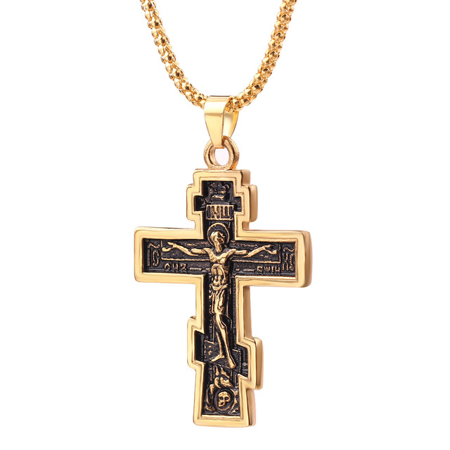 Cross Jesus Necklace
