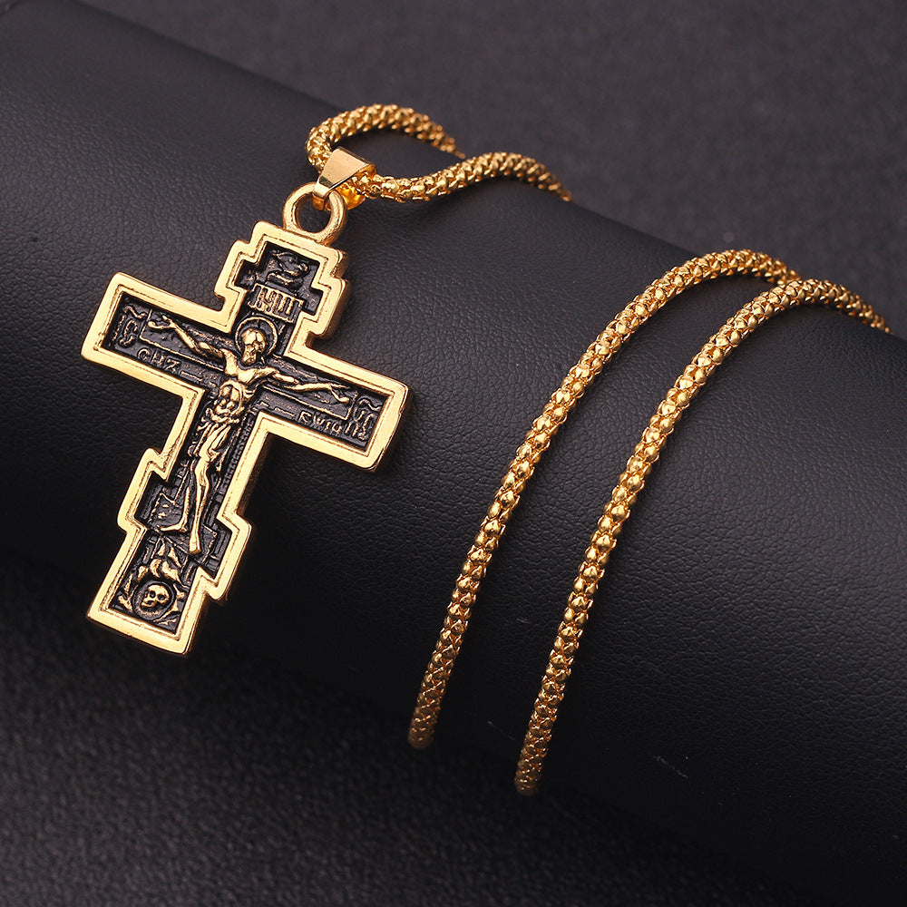 Cross Jesus Necklace