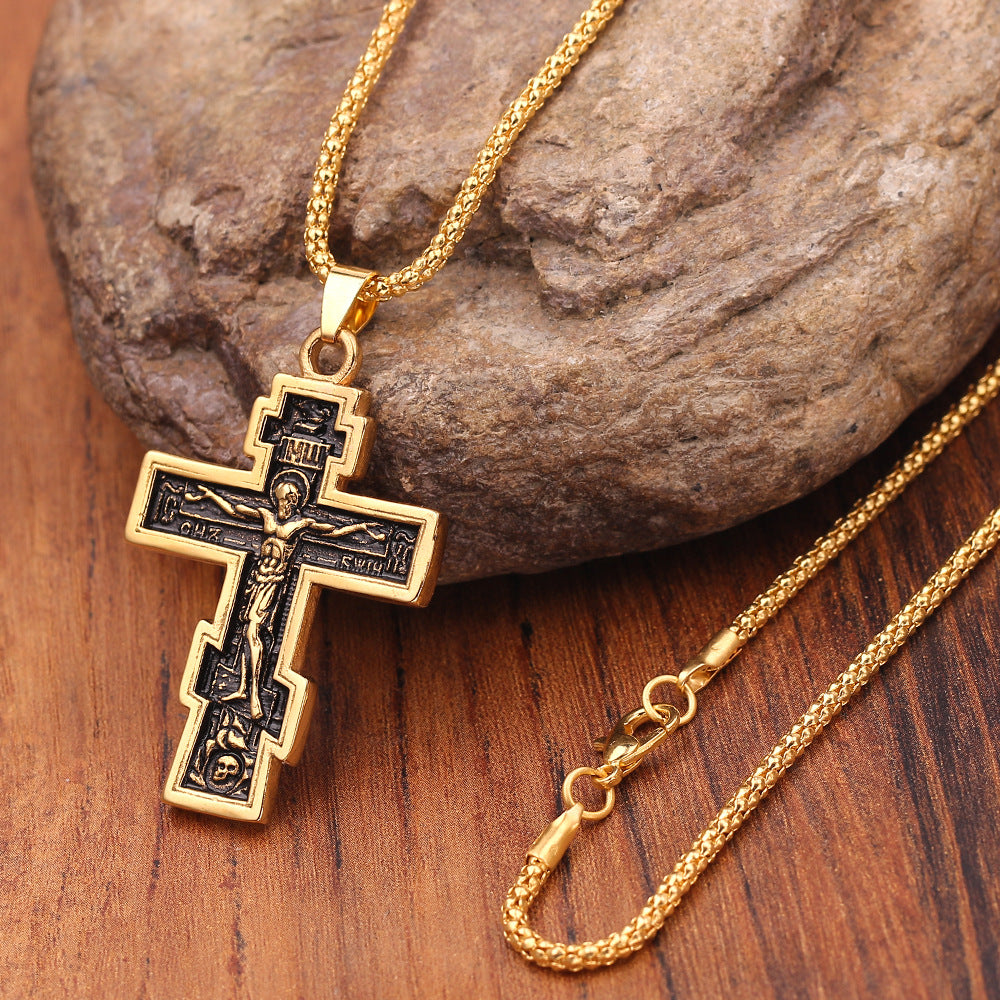 Cross Jesus Necklace